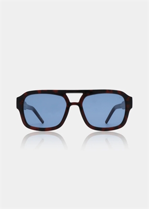 Kaya solbrille Demi Tortoise ( Blue Lens ) A.kjærbede